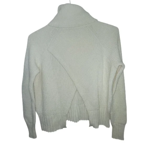 Women's Madewell Cowl Neck Sweater XS Off-White - Picture 5 of 10